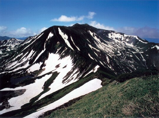 日本百名山の幌尻岳