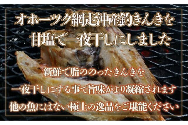 ふるさと納税 「【数量限定】＜網走産＞釣きんき開き大2枚入り（網走加工） ABF006」 北海道網走市 - ふるさと納税の「ふるさとぷらす」