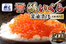 特製鱒いくら醤油漬け２箱500g化粧箱入り ABAO121