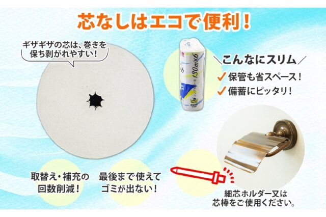 ふるさと納税 「コアレス トイレットペーパー シングル 130ｍ 60ロール ソフト 芯なし まとめ買い トイレ リ」 北海道倶知安町 -  ふるさと納税の「ふるさとぷらす」