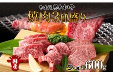 北海道 倶知安町 やまだ黒毛和牛 計600g 焼肉用 ウデ モモ バラ ミックス 200g×3