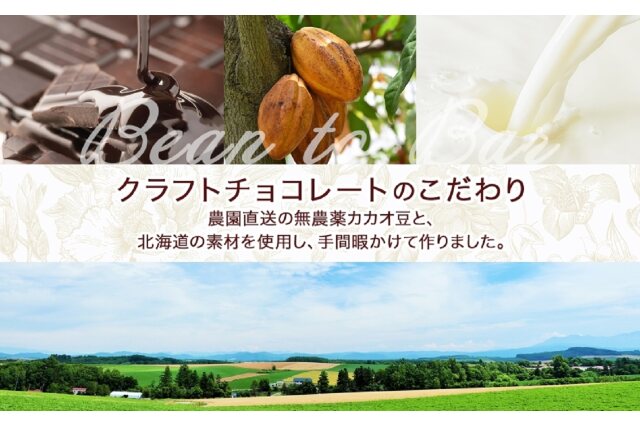 ふるさと納税 「北海道 クラフト チョコレート3種 各1 ダーク