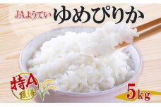 北海道産 ゆめぴりか 精米 5kg お米 米 特A 白米 ブランド米 ご飯 ごはん おにぎり 主食 