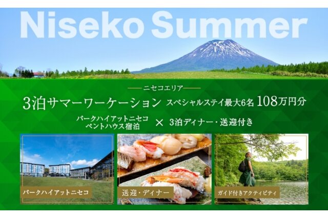 ふるさと納税 「パークハイアットニセコペントハウス×3泊ディナー・送迎付 1,080,000円分 57461521」 北海道倶知安町 -  ふるさと納税の「ふるさとぷらす」