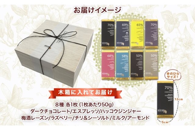 チョコ額縁セット DELUXE GIFT BOX | nk chocolaterie “make”