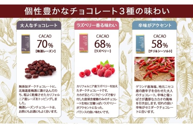 ふるさと納税 「北海道 クラフト ダーク チョコレート 6種セット