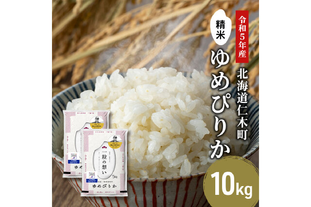 ふるさと納税 「銀山米研究会のお米＜ゆめぴりか＞10kg【機内食に採用