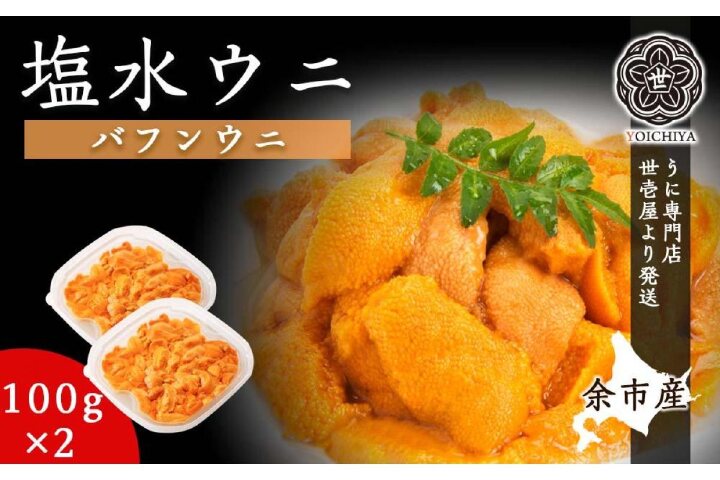 ふるさと納税 余市産 塩水ウニ バフンウニ 0g 22年夏 うに専門店 世壱屋より発送 北海道余市町 ふるさと納税の ふるさとぷらす