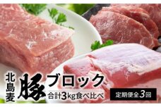 【北島麦豚】全3回料理人の豪華ブロック定期便_Y049-0006