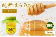 純粋 はちみつ アカシア 600g 国産_Y057-0007