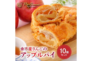 余市産りんごのアップルパイ10個入_Y039-0001