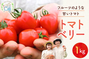 先行予約：NicoFarm トマトベリー（ミニトマト）1Kg_Y124-0011