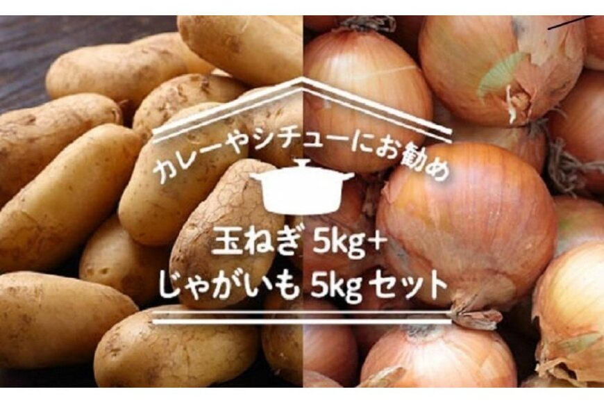 市場 ふるさと納税 じゃがいも メークイン 北海道ホープランド農場 じゃがいも5kg 十勝幕別 玉ねぎ4kgセット