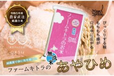 【減農薬で体に気を使った】令和6年産　あやひめ無洗米5kg