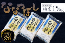 《先行受付》新米【令和6年度産】ななつぼし精米 食味ランキング「特A」（15kg）【1100502】