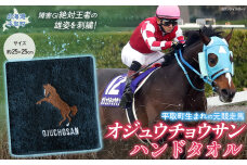 【オジュウチョウサン】ハンドタオル BRTV008