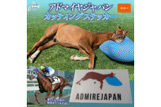 【アドマイヤジャパン×Yogibo】カッティングステッカー（カラー）3枚入り BRTV047