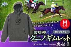 【破壊神タニノギムレット】(セメントカラー）プルオーバーパーカー裏起毛　【М】 BRTV105-2