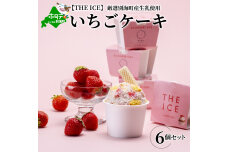 【THE ICE】いちごケーキ6個セット【be003-1070】