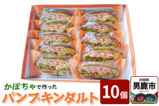 かぼちゃで作ったパンプキンタルト10個入 鈴木金栄堂 秋田 男鹿|10121