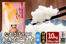 令和6年産『なまはげライス』あきたこまち 特選米 10kg 白米 吉運商店 秋田県 男…|10051