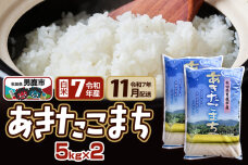 【先行受付・R7年11月お届け分】あきたこまち 精米 10kg(5kg×2袋) なまは…|10909