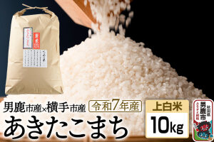 《令和7年産 新米受付》あきたこまちブレンド米(上白米)10kg 秋田県 男鹿市 男鹿…|10972