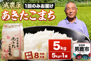 《令和8年産新米受付》あきたこまち5kg（5kg×1袋） 藤田清秀 秋田 男鹿市 [新…|11424