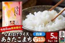 【定期便10ヶ月】 あきたこまち ＜令和8年産 新米受付＞ 『なまはげライス』 白米 …|11622