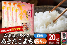 【定期便4ヶ月】 あきたこまち ＜令和8年産 新米受付＞ 『なまはげライス』 白米 2…|11652