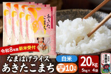 【定期便10ヶ月】 あきたこまち ＜令和8年産 新米受付＞ 『なまはげライス』 白米 …|11658