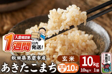 令和8年産新米《定期便10ヶ月》あきたこまち 玄米 10kg（10kg×1袋） 吉運商…|11094