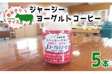 飲み切りサイズのヨーグルトコーヒー 150ml×5本