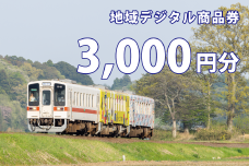 テツふる・地域デジタル商品券（3,000円分）