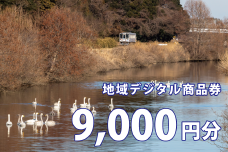 テツふる・地域デジタル商品券（9,000円分）