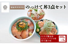 いみずサクラマス　のっけて丼3点セット　56830660