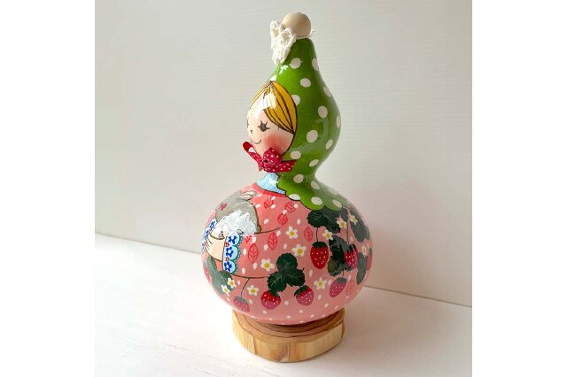 ふるさと納税 「ひょうたんガール＜ひょうたんやさん はやしみほ