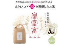 富山県ブランド米 富富富 5kg 無洗米 陽咲玲 富山県 立山町 F6T-943
