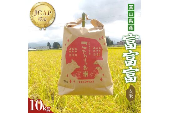 《数量限定》令和7年度産 富富富 玄米 10kg 米 お米 新米 富山 立山 F6T-847