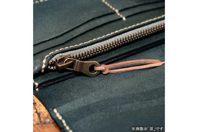 ふるさと納税 「ヌメ革財布（キャメル色）長財布 サイフ さいふ