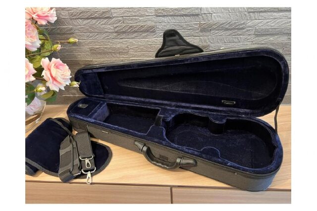 ふるさと納税 「SUZUKIオリジナル バイオリンケース 三角型【サイズ：1