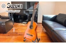 【蔵出しビンテージ 1983年製 クラシックギター】SUZUKI No.34