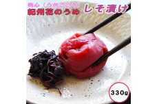 梅心（うめごころ）ながおかや 紀州花のうめ（しそ梅）330g