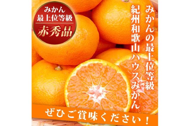 ふるさと納税 「赤秀品紀州和歌山ハウスみかん２．５ｋｇ」 和歌山県九度山町 - ふるさと納税の「ふるさとぷらす」