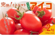 ◆先行予約◆和歌山県産《絶品》ミニトマト「アイコ」約2kg【2023年6月上旬以降出荷】