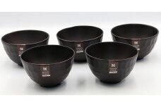 ◇ボコボコ椀　DBR（S）　5個入り［TN217］