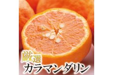 ［先行予約］厳選 カラマンダリン1kg+250g（傷み補償分）［南津海・なつみ］［希少な春柑橘］