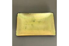 角小皿 箔貼り ゴールド ［NF136］