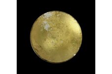 丸小皿 箔貼り ゴールド（金箔） ［NF158］