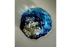 豆皿 口金ロック グラデーションブルー ［NF162］